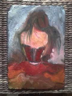 PEINTURE SUR ARDOISE 35€
