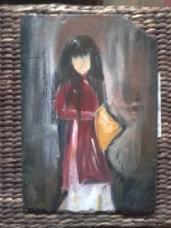 PEINTURE SUR ARDOISE 35€