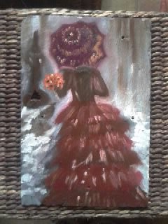 PEINTURE SUR ARDOISE 35€