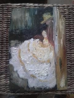 PEINTURE SUR ARDOISE 35€