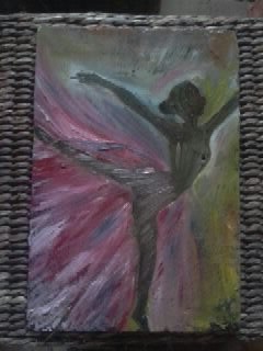 PEINTURE SUR ARDOISE 35€