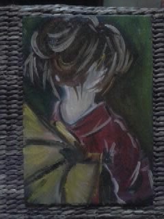 PEINTURE SUR ARDOISE 35€