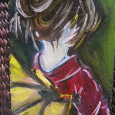 PEINTURE SUR ARDOISE