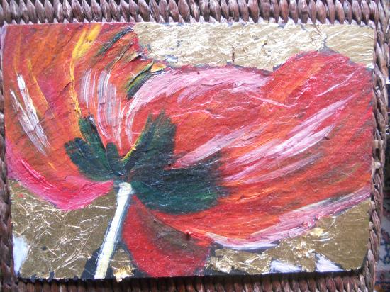 PEINTURE SUR ARDOISE